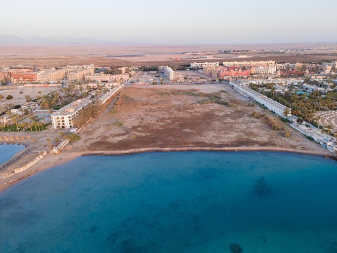 Neues Projekt in der El-Mamsha-Promenade Hurghada Ägypten 